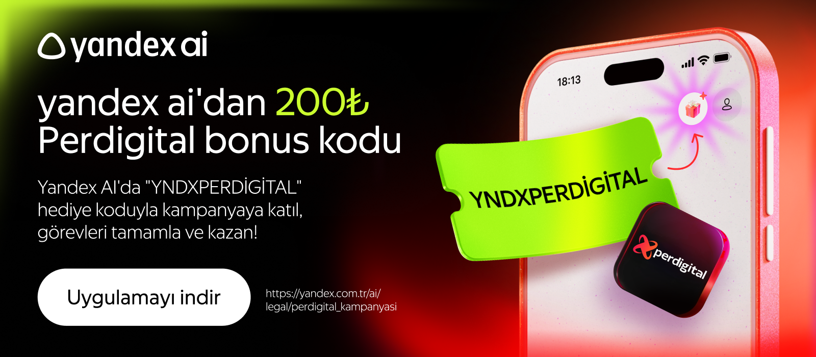 YANDEX AI 200 TL IND