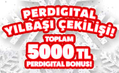 2020 Yılbaşı Çekilişine Katıl, Perdigital Bonus Kazanma Fırsatı Yakala!