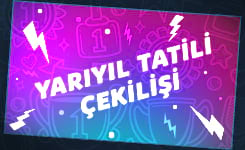 Yarıyıl Tatili Çekilişi