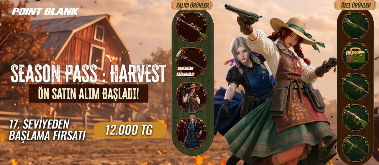 POINT BLANK HARVEST