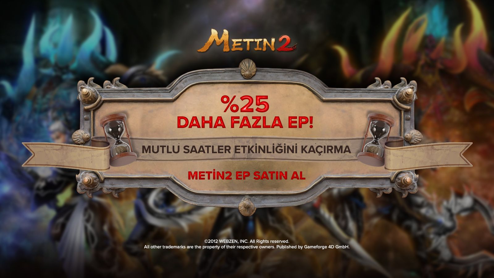 METIN2 MUTLU SAATLER GENEL